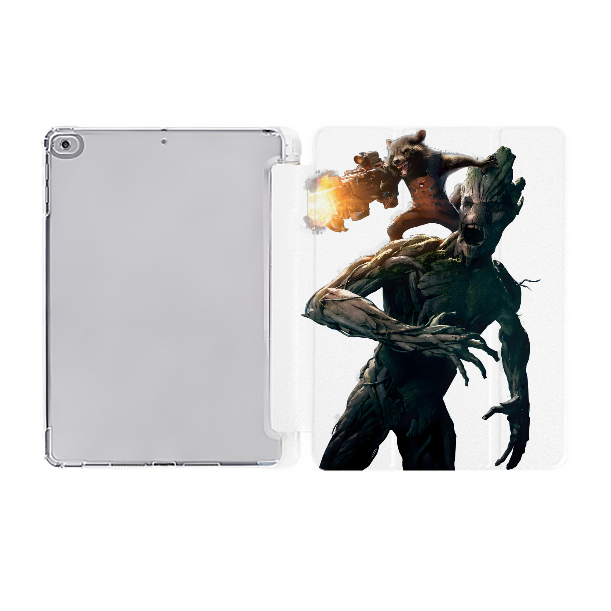 （画像用） アベンジャーズ The Avengers IPad ケース ペン収納付き 三つ折りスタンド PUレザー×シリコン 対応機種9.5/10.5/10.9インチ